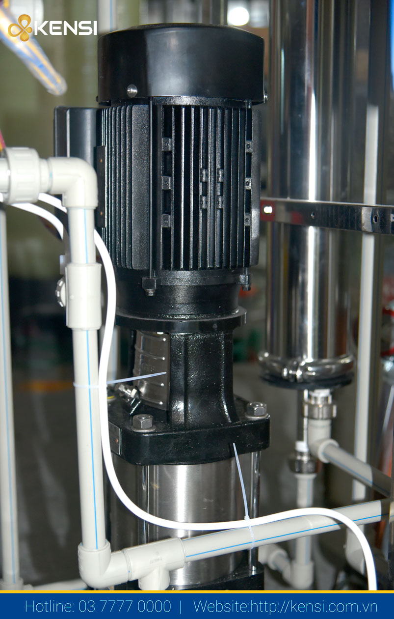 Bơm cao áp sử dụng trên hệ thống lọc nước công nghiệp