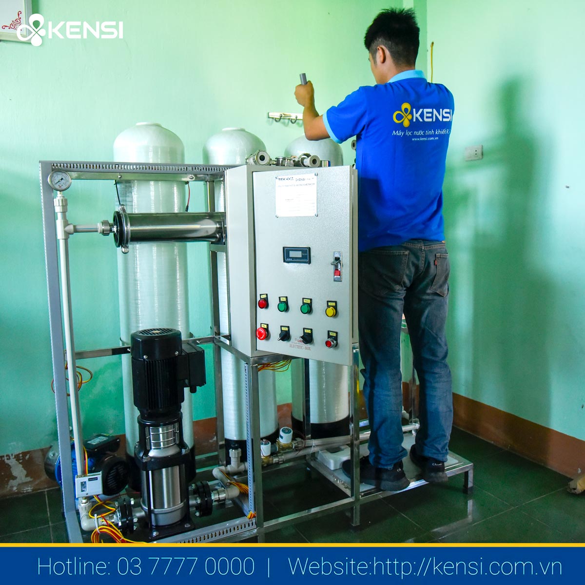Nhu cầu sử dụng hệ thống lọc nước công nghiệp RO tinh khiết