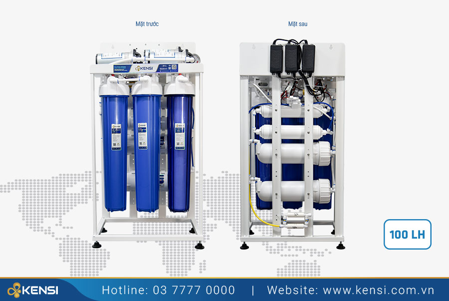 Thiết kế máy lọc nước đa tầng lọc, xử lý triệt để các vấn đề ô nhiễm