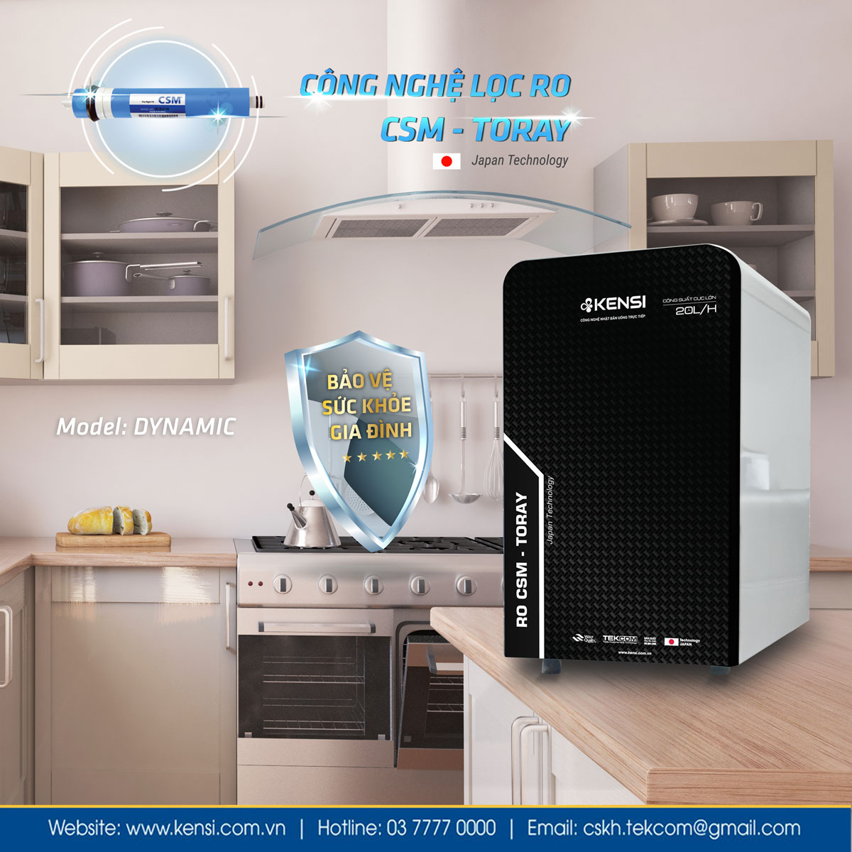 Máy lọc nước thích hợp cho chung cư