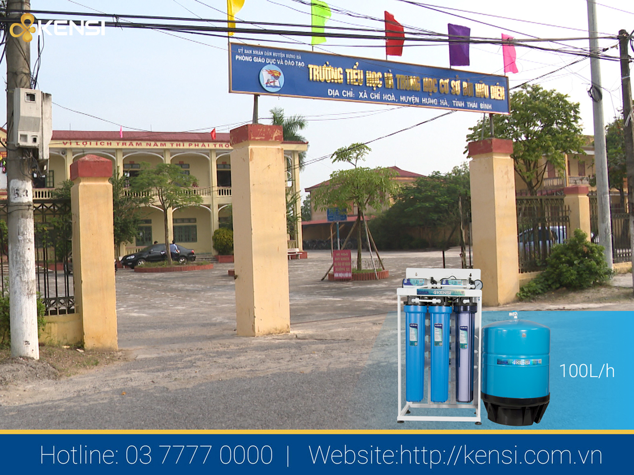 Lắp đặt máy lọc nước cho các trường học