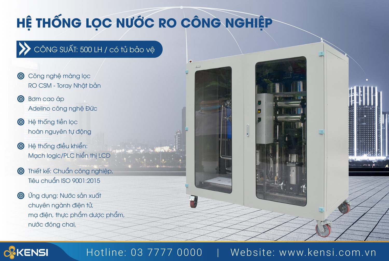 Hệ thống lọc nước công nghiệp