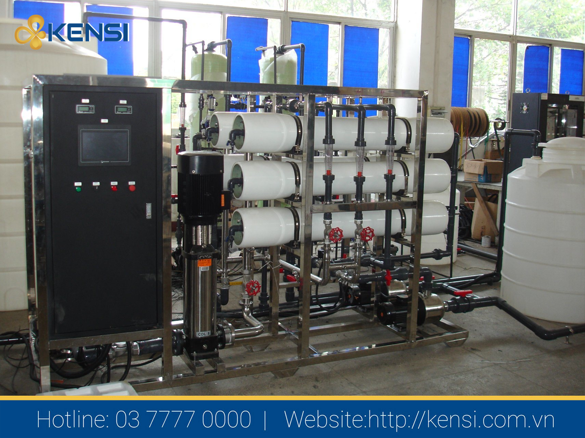 Hệ thống lọc nước RO công suất 5m3/h thương hiệu KENSI