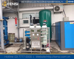 Địa chỉ bán hệ thống máy lọc nước công nghiệp 750l/h phục vụ sản xuất