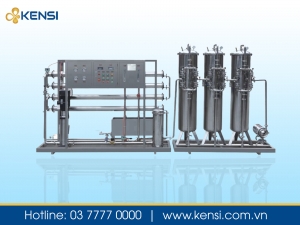 Hệ thống lọc nước công nghiệp RO cung cấp nước uống cho văn phòng