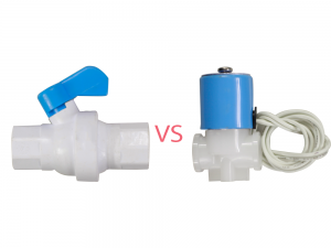 So sánh van nước cơ và van nước điện tử của máy lọc nước RO